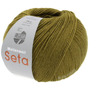 Lana Grossa MEILENWEIT 100g Seta | 50-maslinovo zeleno