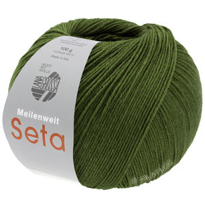 Lana Grossa MEILENWEIT 100g Seta | 49-list zelene
