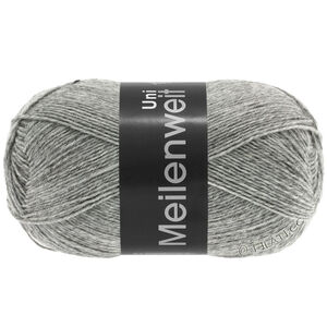 Lana Grossa MEILENWEIT 100g | 1103-siva prosarana