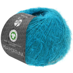 Lana Grossa PER FORTUNA (GOTS) | 15-zeleno plava