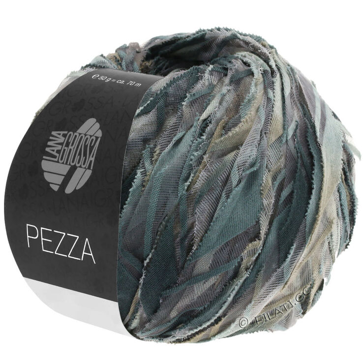 Lana Grossa PEZZA | 01-siva/svijetlo siva/siva bež/antracit