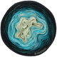 Lana Grossa SHADES OF MERINO COTTON | 409-menta/svjetlo petrol/tamno petrol/crna plava