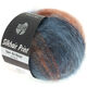 Lana Grossa SILKHAIR Print/Landlust | 339-čelično plava boja/bakar/sivo smeđa/blato