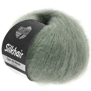 Lana Grossa SILKHAIR | 105-siva zelena