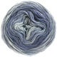 Lana Grossa SLOW WOOL LINO Dégradé | 205-svijetlo siva/mišji/plavo siva