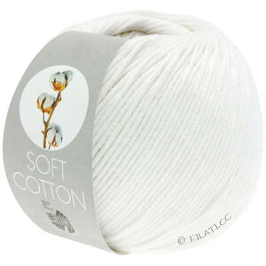 Lana Grossa SOFT COTTON | 10-bijela