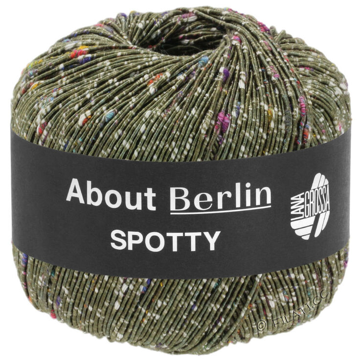 Lana Grossa SPOTTY (ABOUT BERLIN) | 01-kaki raznobojan