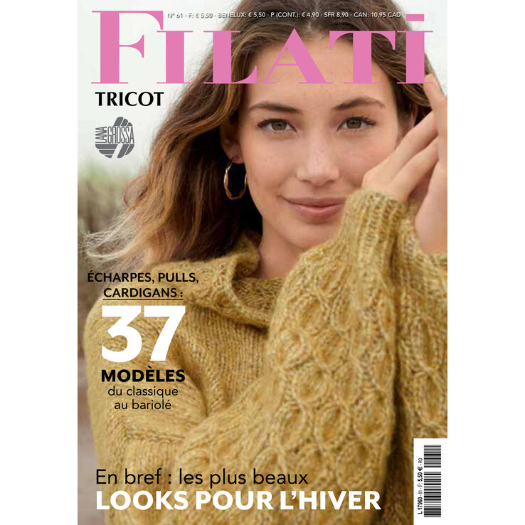 FILATI Tricot No. 21/61 - Magazin + instrukcije franzuski od Lana Grossa