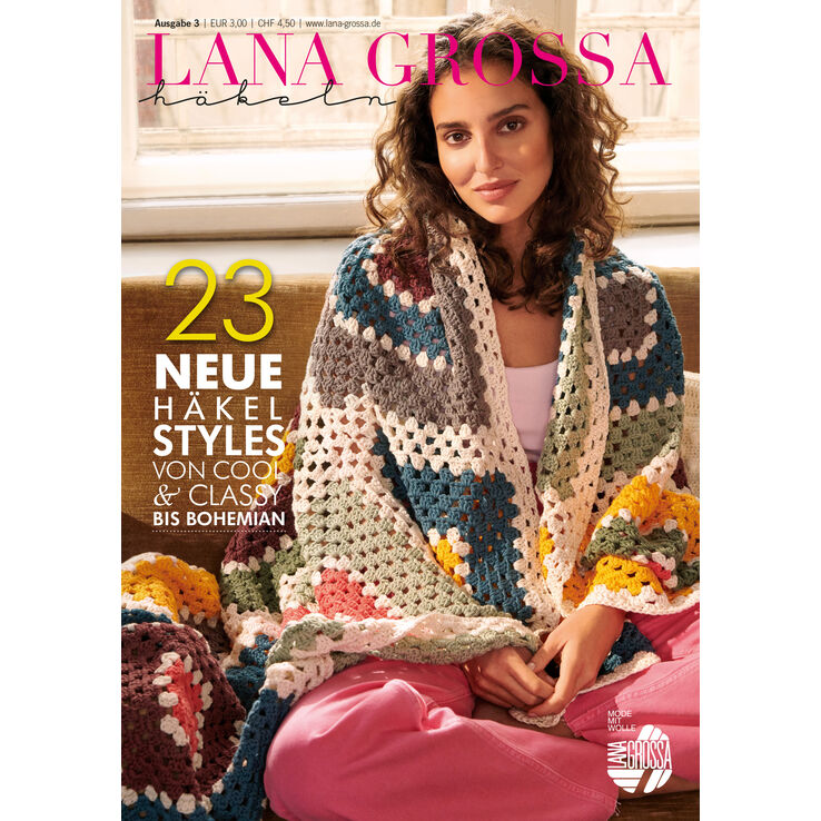 FILATI Häkeln No. 3 - Magazin njemacki + instrukcije engleski od Lana Grossa