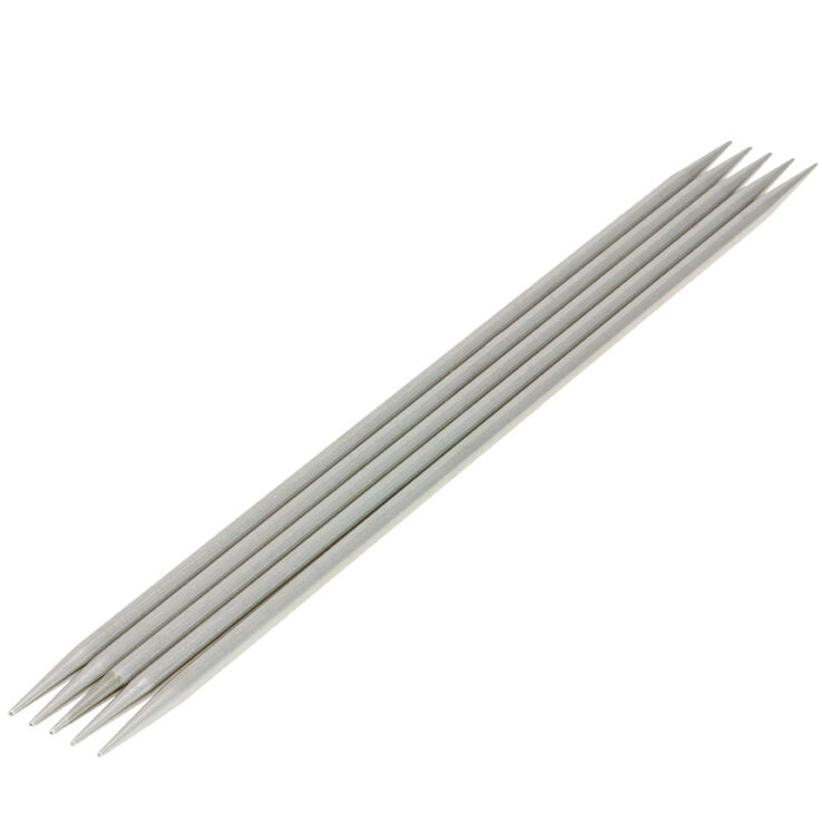 Lana Grossa Dvokrake igle za pletenje, nehrđajući čelik, veličine 4,0/20cm