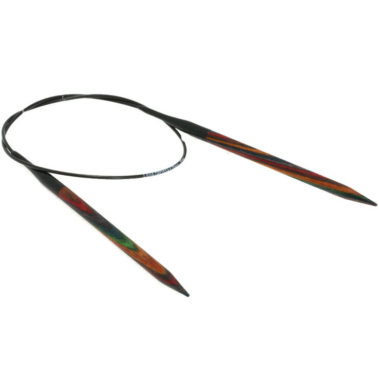 Lana Grossa Kružna igla za pletenje-drvo u više boja 6,0/60 cm