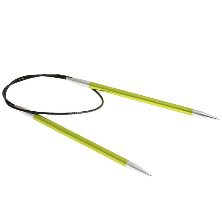 Lana Grossa Kružna igla aluminijska Rainbow St. 5,5/60 cm