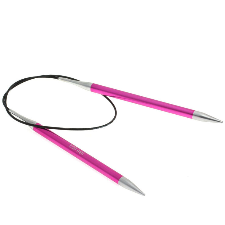 Lana Grossa Kružna igla aluminijska Rainbow St. 7,0/60cm