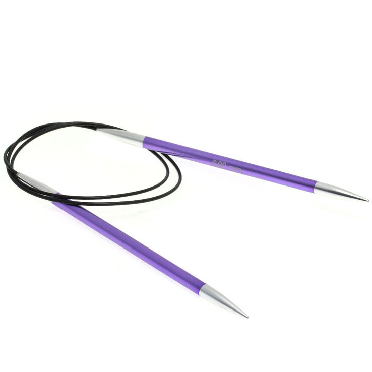 Lana Grossa Kružna igla aluminijska Rainbow St. 6,0/80cm