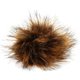 Pompon od umjetnog krzna Classic | 07-nugat