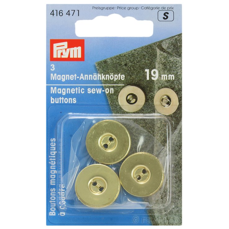 PRYM 416471/19mm | 471-zlato