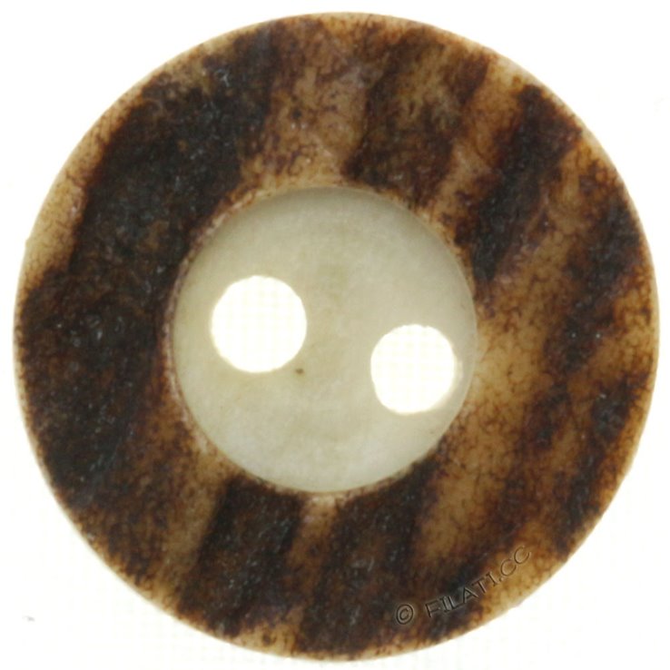 UNION KNOPF 25256/16mm | 22-tamno smeđa