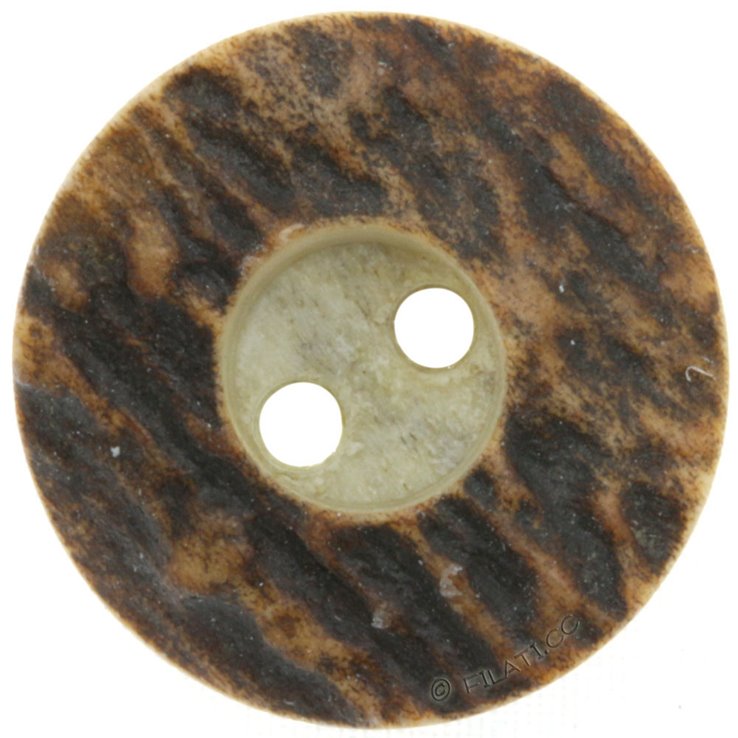 UNION KNOPF 25256/20mm | 22-tamno smeđa