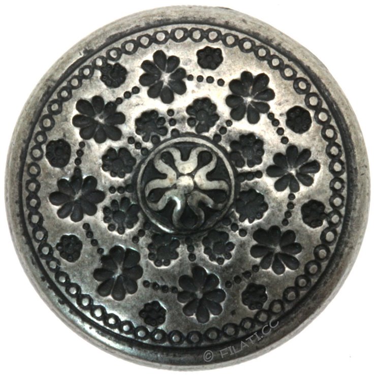 UNION KNOPF 450731/14mm | 83-srebro