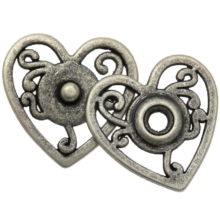UNION KNOPF 500720/22mm | 83-Staro srebro