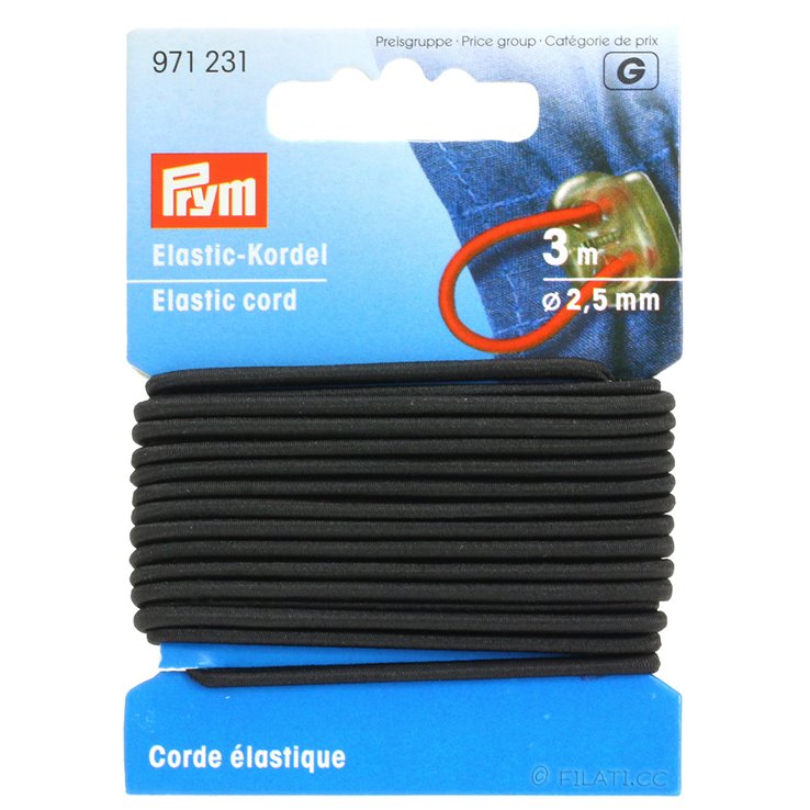 Elastični kabel | 971231-crna