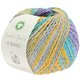 Lana Grossa A MANO (Linea Pura) | 20-siva/tirkiz plavo/narančasta/jorgovan