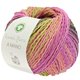 Lana Grossa A MANO (Linea Pura) | 23-roze/losos/zelena žuta/blato