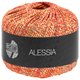 Lana Grossa ALESSIA | 011-crveno/narančasta/ecru