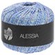 Lana Grossa ALESSIA | 014-plavo/srebro/priroda