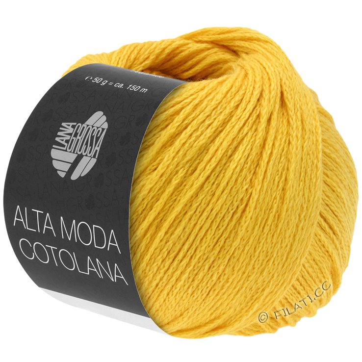 Lana Grossa ALTA MODA COTOLANA | 01-žuto