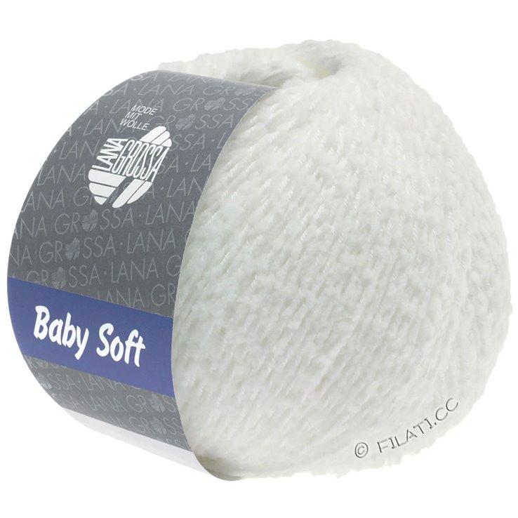 Lana Grossa BABY SOFT | 01-bijela