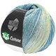 Lana Grossa 365 COTONE Dégradé | 103-Nježno zelena/siva zelena/svjetlo petrol/tamno petrol