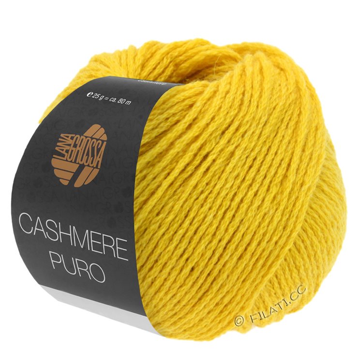 Lana Grossa CASHMERE PURO | 07-žuto