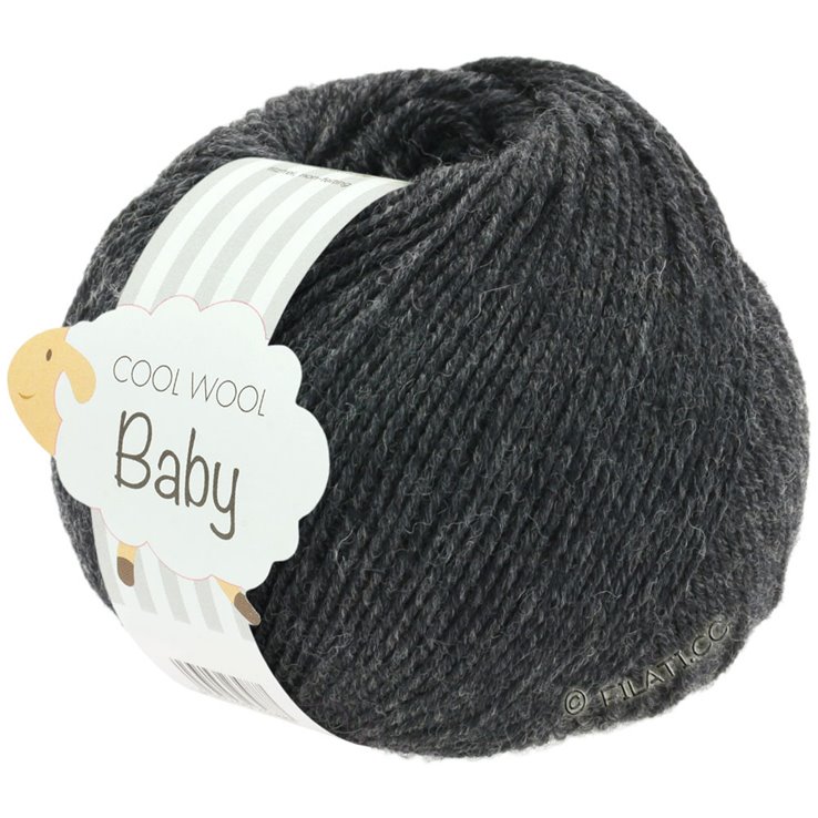 Lana Grossa COOL WOOL Baby 25g | 205-antracit