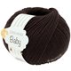 Lana Grossa COOL WOOL Baby Uni/Print 50g | 333-crna smeđa