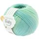 Lana Grossa COOL WOOL Baby Dégradé | 502-bijela Zelena/pastelne Tirkizna/Svetlo zelena