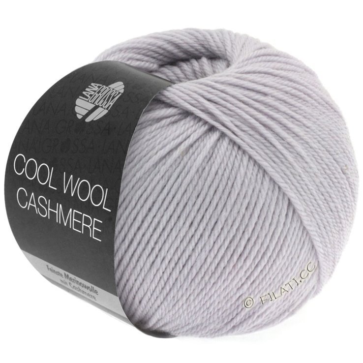 Lana Grossa COOL WOOL Cashmere | 01-Nježno ljubičasta