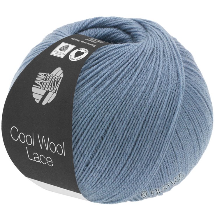Lana Grossa COOL WOOL Lace | 02-Golubovi plavi