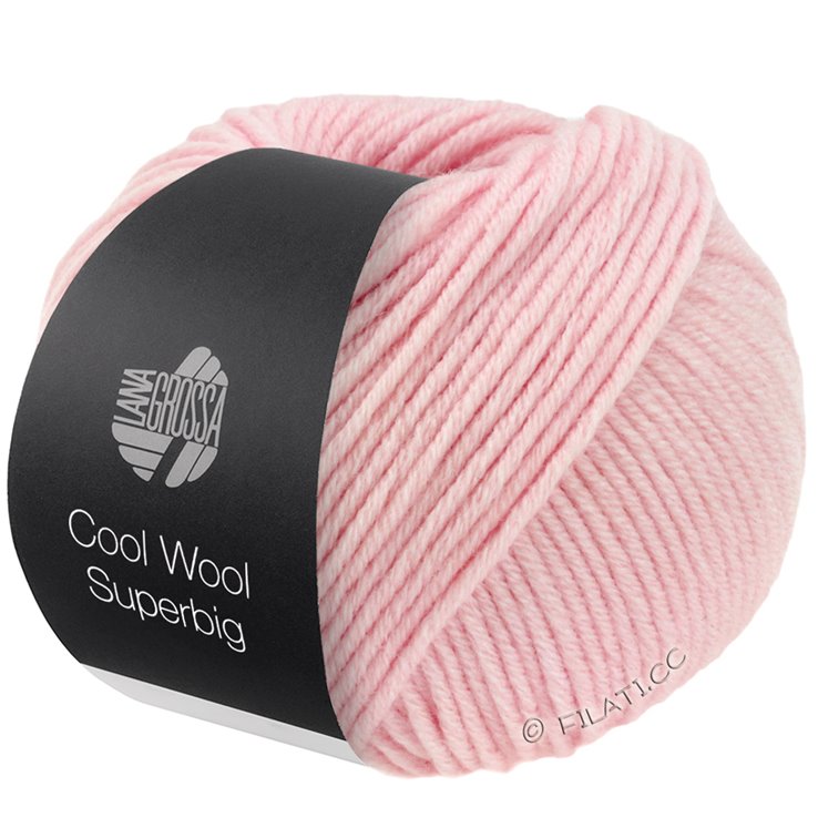Lana Grossa COOL WOOL Superbig | 01-roze