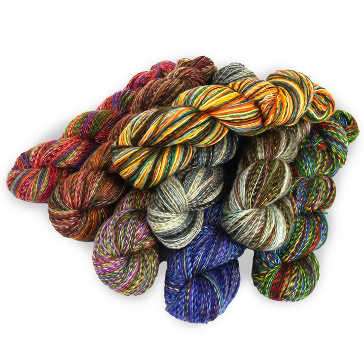 Lana Grossa GIOIA 8 ukrasnih niti po 100 g | 01-