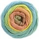 Lana Grossa GOMITOLO ALOHA | 305-žuto/narančasta/losos/svijetlo zelena/plava zelena/pijesak/Svijetlo smeđa