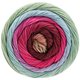 Lana Grossa GOMITOLO ALOHA | 320-roze/ bordo/bijela Zelena/svjetloplav/cimet/roze braon