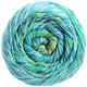 Lana Grossa GOMITOLO SUMMER TWEED | 13-zelen/noć Plava/tirkiz/svijetlo zelena/petrol