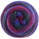 Lana Grossa GOMITOLO VERSIONE | 454-Tinta plava/crvena ljubičasta/tamno ljubičasta/fuksija/Šumsko zelena