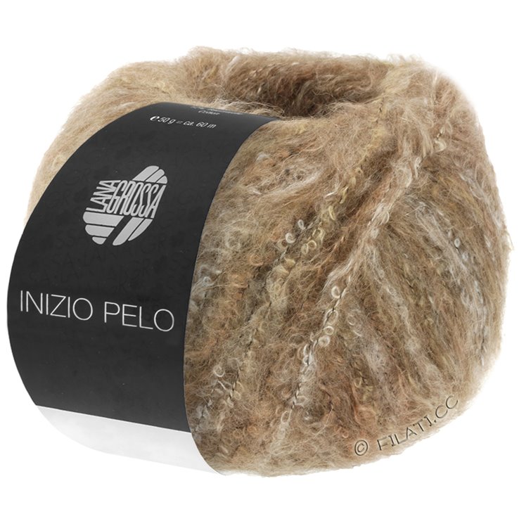 Lana Grossa INIZIO PELO | 01-bež/deva