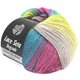 Lana Grossa LACE Seta Dégradé 50g | 111-tirkiz/starinksi ljubičasta/Zyklam/petrol/žuta zelena