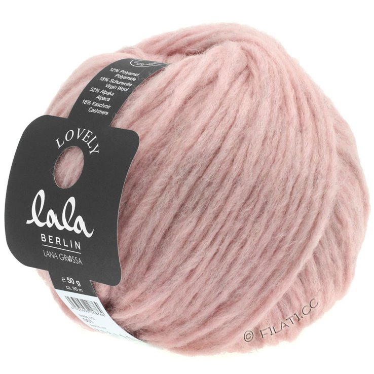 Lana Grossa LOVELY (lala BERLIN) | 01-roze prosarana