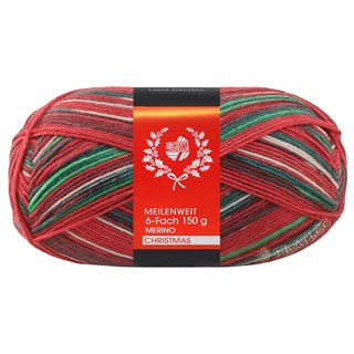 Lana Grossa MEILENWEIT 6-FACH 150g Merino Christmas