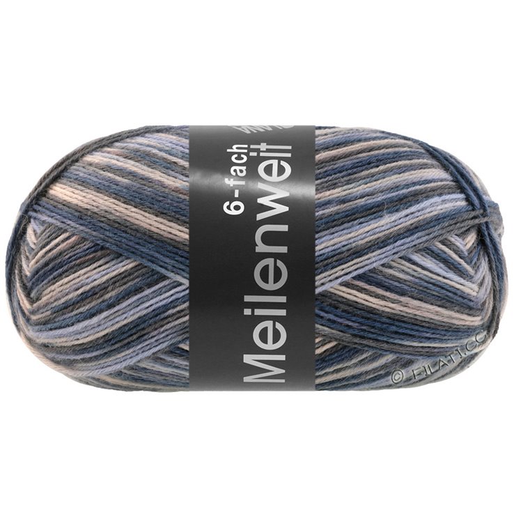Lana Grossa MEILENWEIT 6-FACH 150g Multi | 9661-