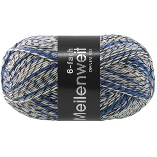 Lana Grossa MEILENWEIT 6-FACH 150g DENIM MIX